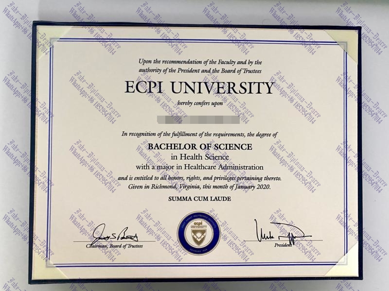How to buy fake ECPI University Degree