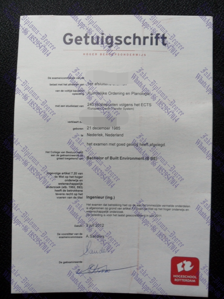 How to buy fake Hogeschool Rotterdam Diploma