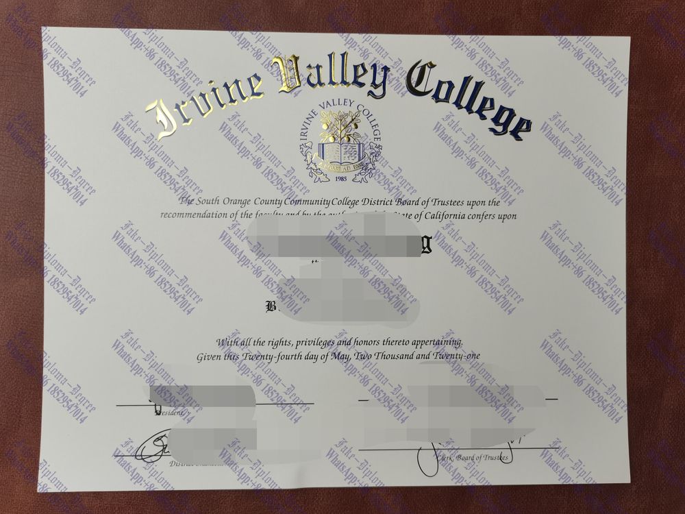 How to buy fake Irvine Valley College Degree