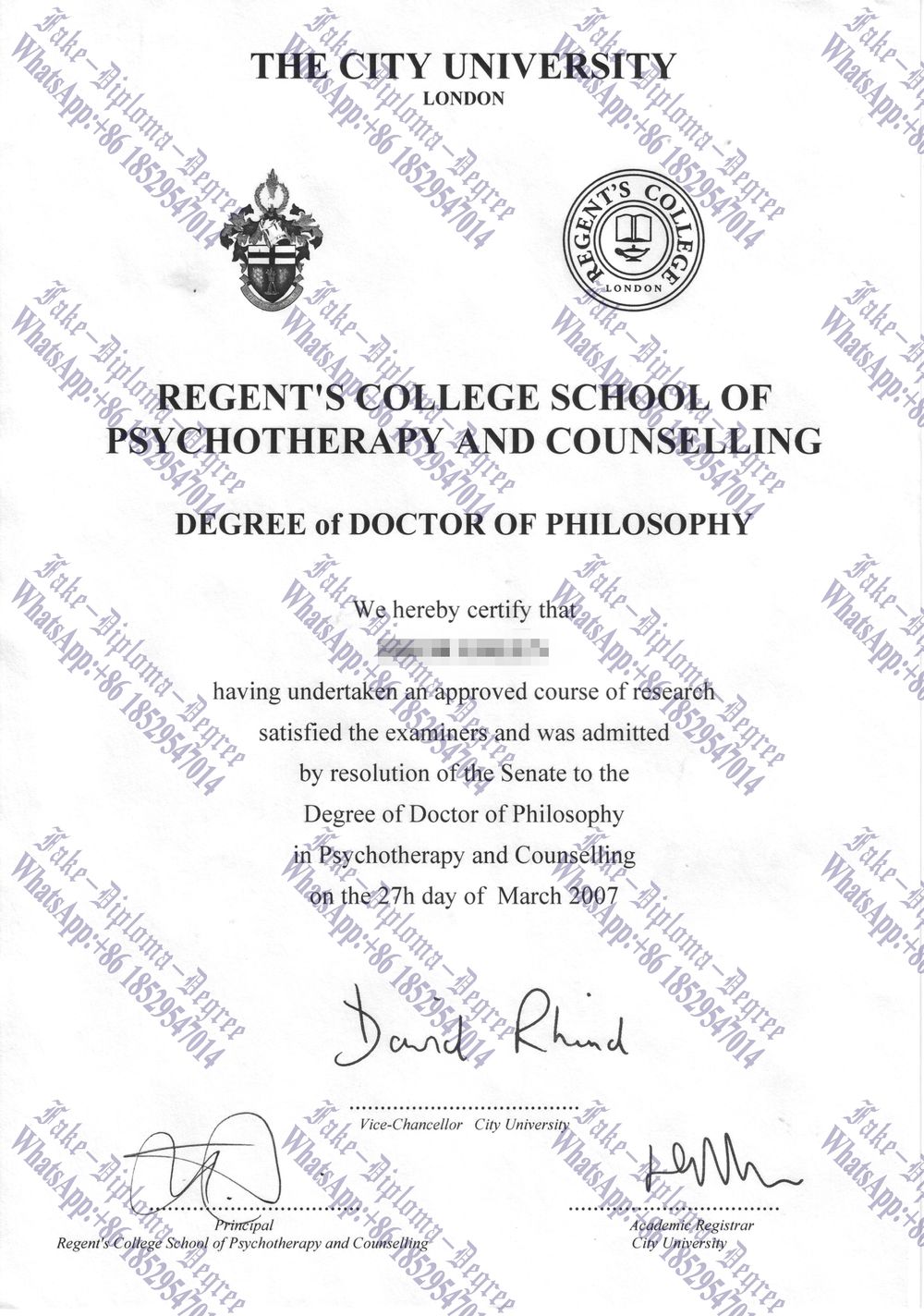 How to buy fake London Metropolitan University Partnership Diploma Degree