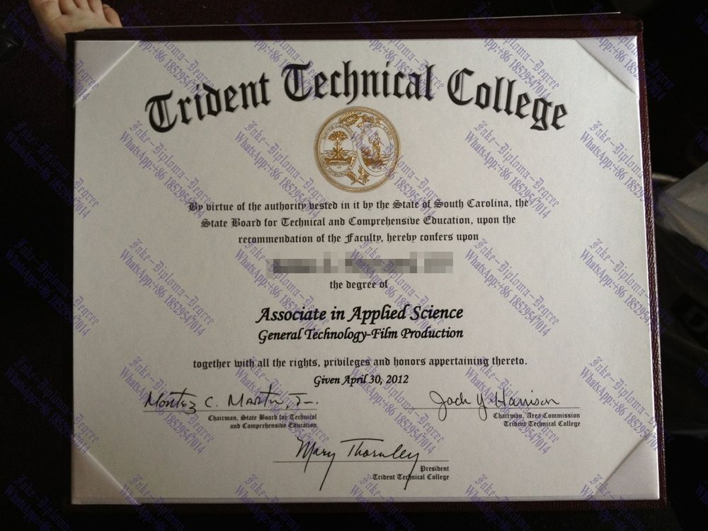 How to buy fake Trident Technical College Degree
