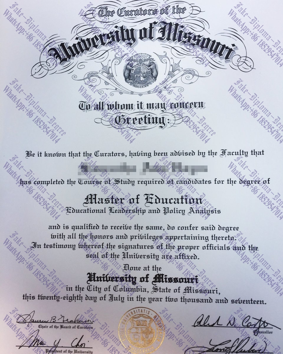 How to buy fake University of Missouri Columbia Degree