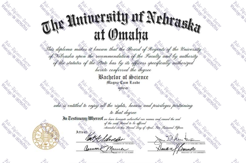 How to buy fake University of Nebraska Omaha Degree