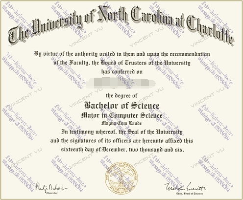 How to buy fake University of North Carolina at Charlott Degree