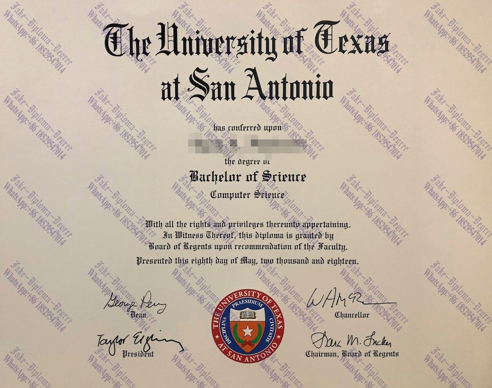 How to buy fake University of Texas at San Antonio Degree