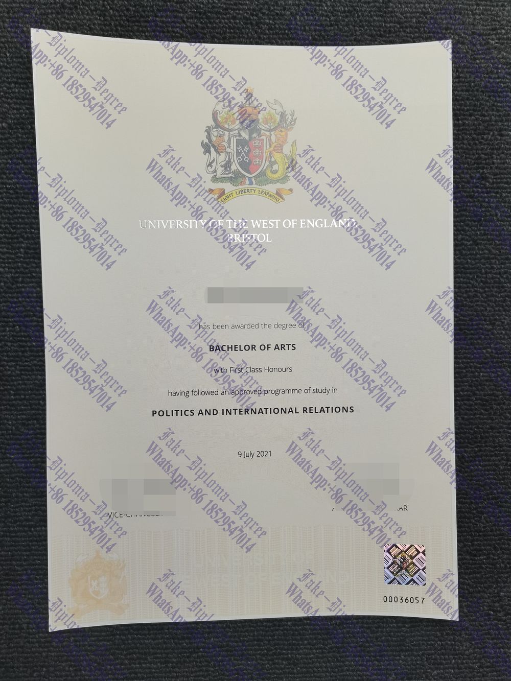 How to buy fake University of the West of England Bristol Diploma