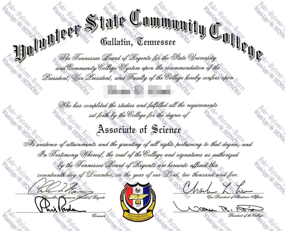 How to buy fake Volunteer State Community College Degree