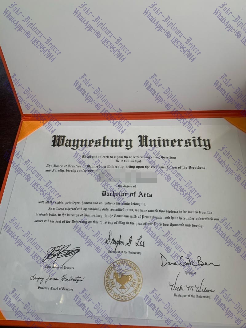 How to buy fake Waynesburg University Diploma