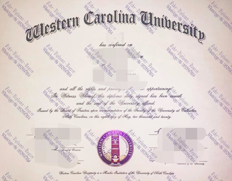 How to buy fake Western Carolina University Degree