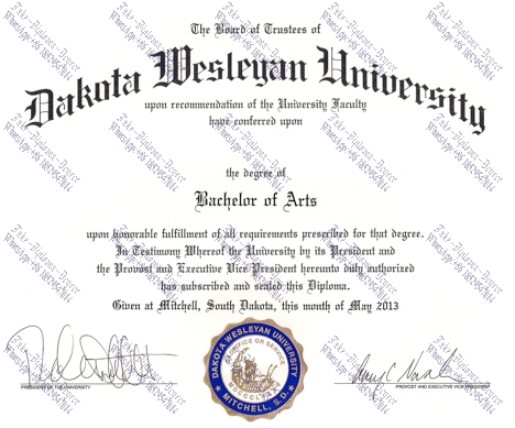 How to buy phony Dakota Wesleyan University Degree