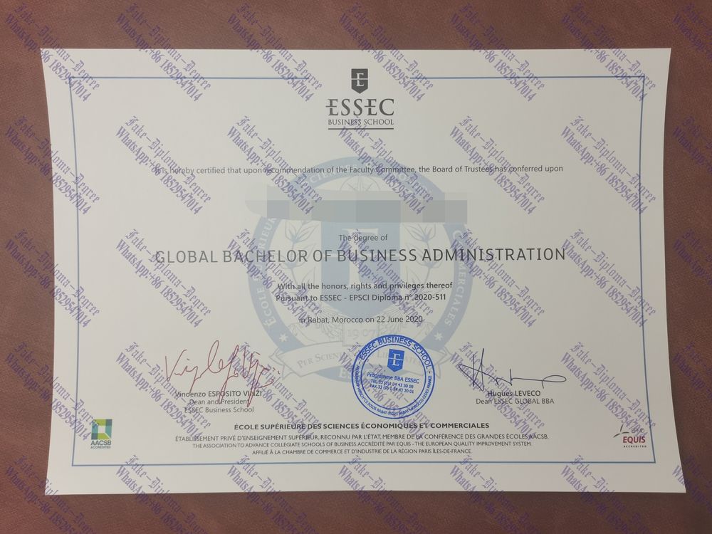 How to buy phony ESSEC Degree