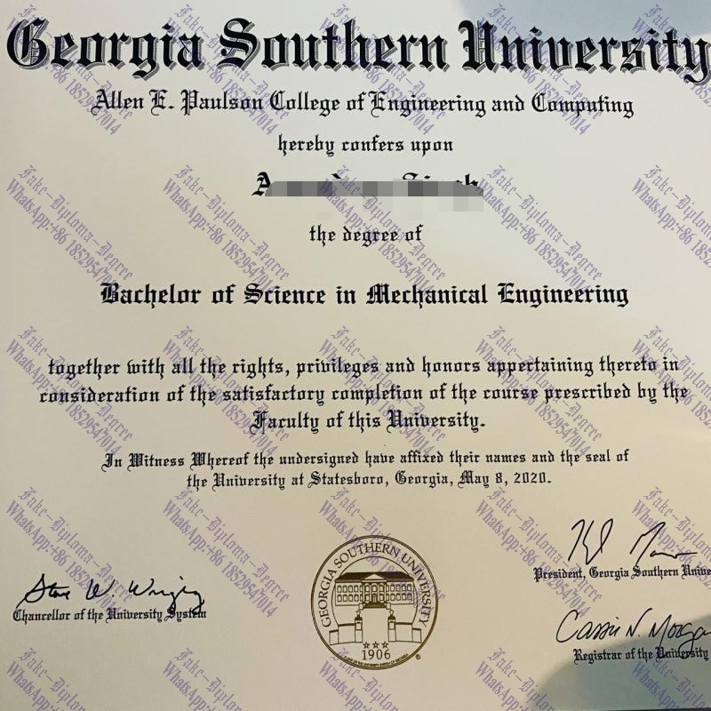 How to buy phony Georgia Southern University Diploma