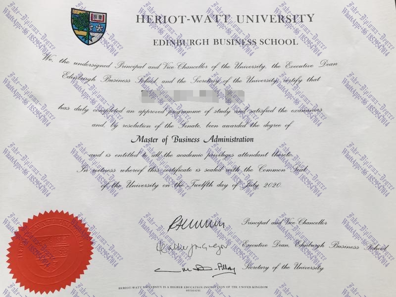How to buy phony Heriot Watt University Degree