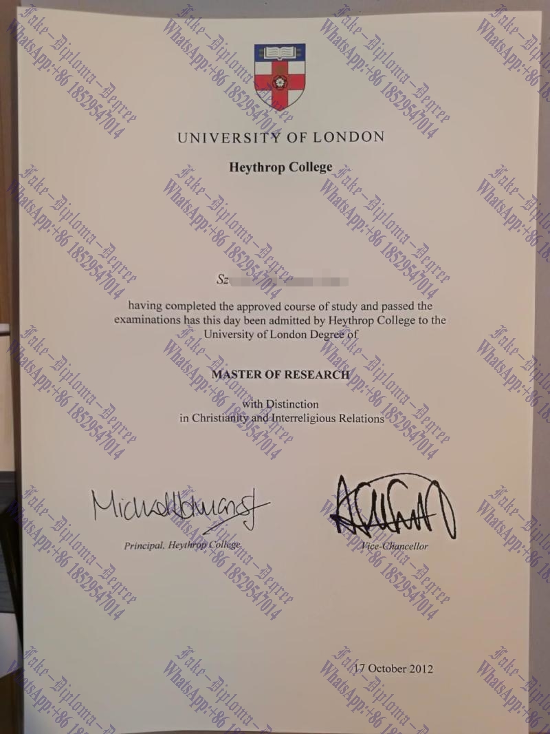 How to buy phony Heythrop College, University of London Degree