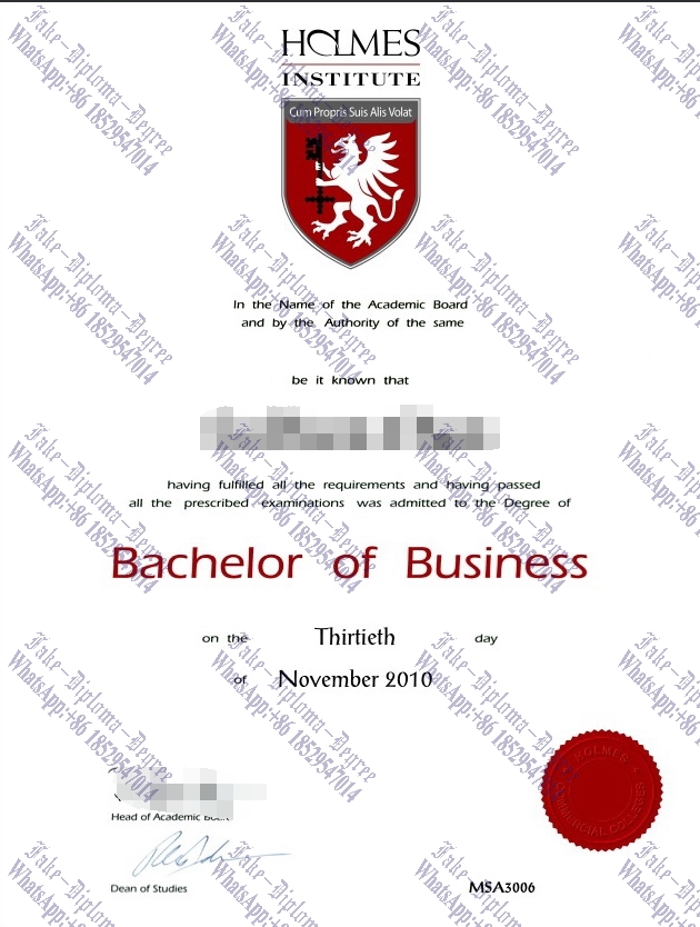 How to buy phony Holmes Instit Diploma