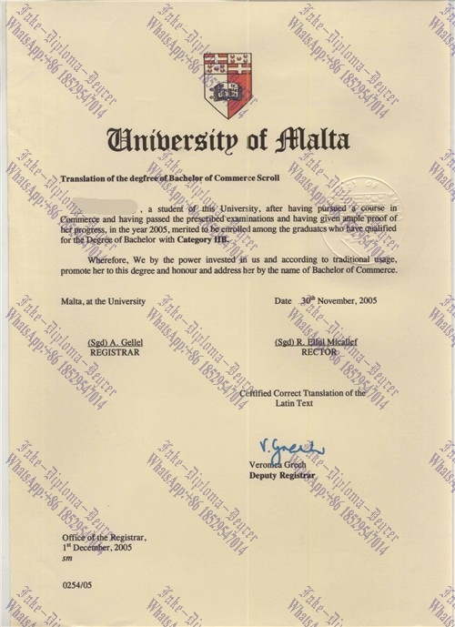 How to buy phony L Università ta Malta Degree