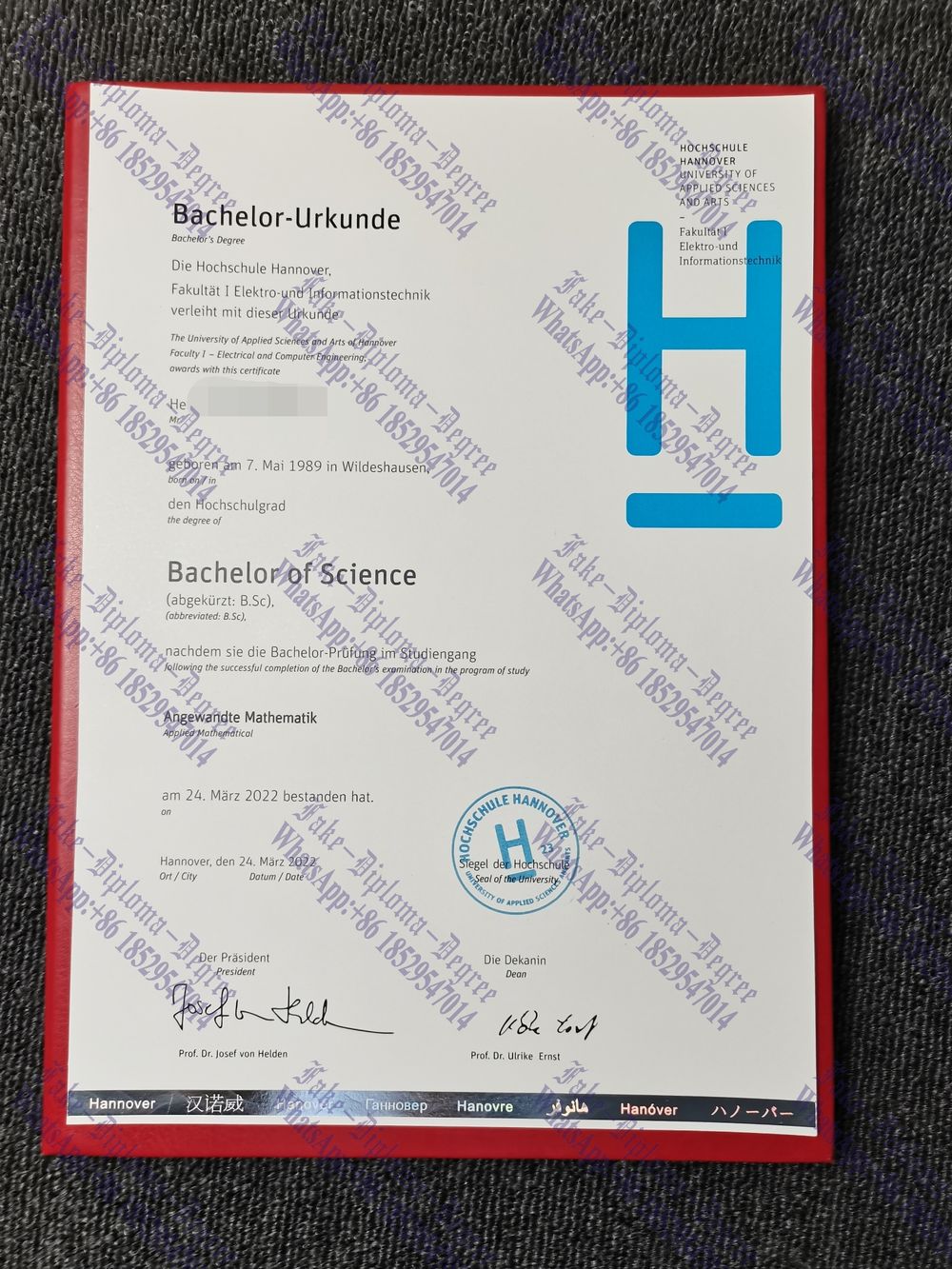 How to buy phony Leibniz University Hannover Degree