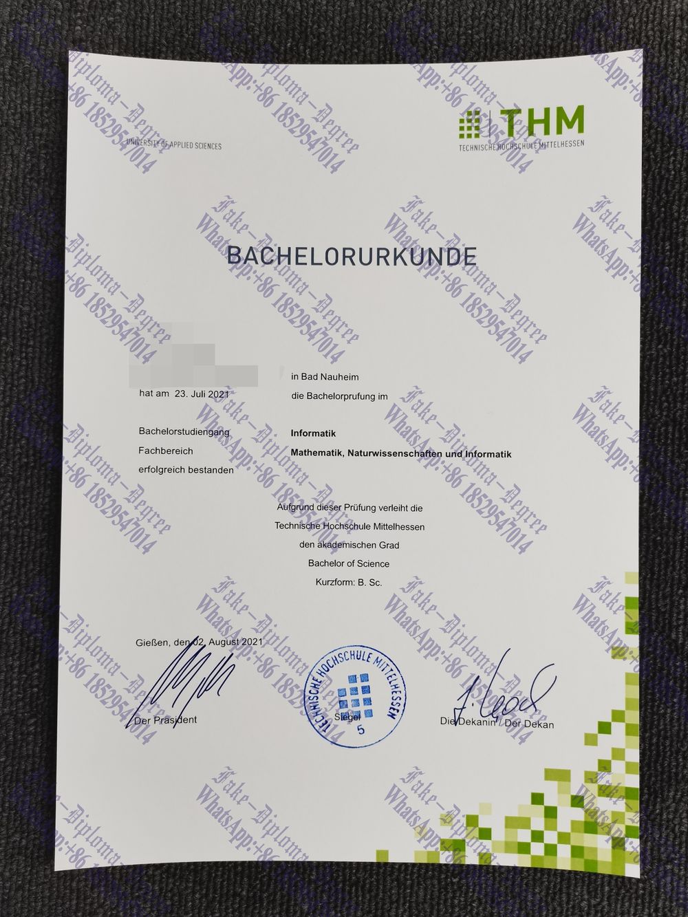 How to buy phony Thm University Diploma