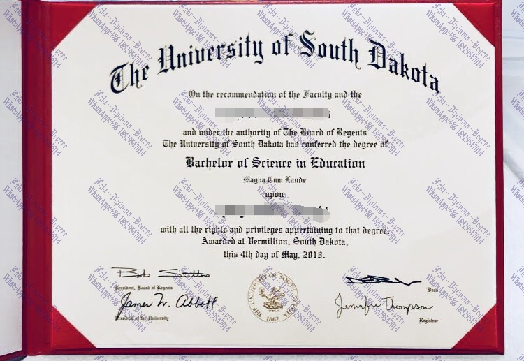 How to buy phony University of South Dakota Diploma