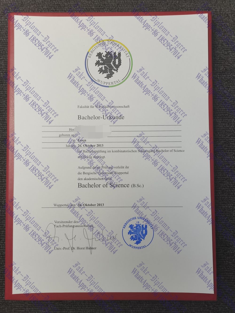 How to buy phony University of Wuppertal Degree