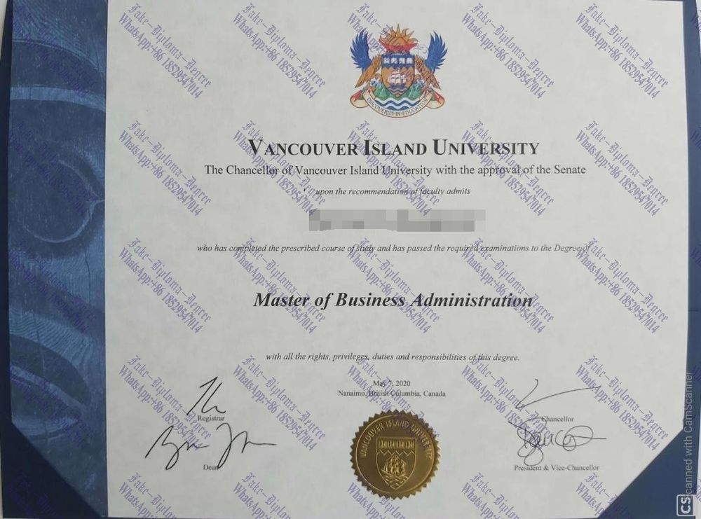 How to buy phony Vancouver Island University Diploma