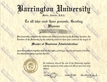 How to create fake Barrington University Degree