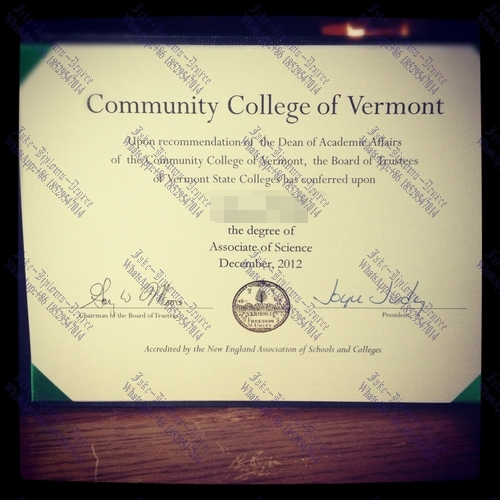 How to create fake Community College of Vermont Degree