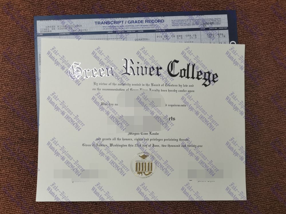 How to create fake Green River College Degree