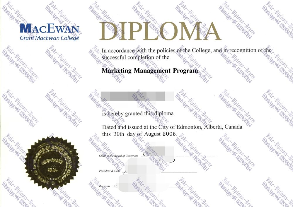 How to create fake Macewan Garant Macewan College Degree