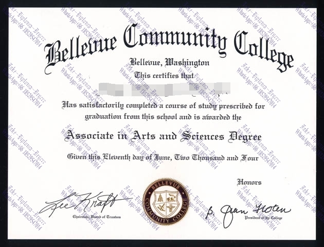 How to create fake Purchase fake Bellevue Community College Degree Diploma