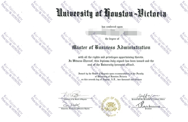 How to create fake University of Houston Victoria Degree