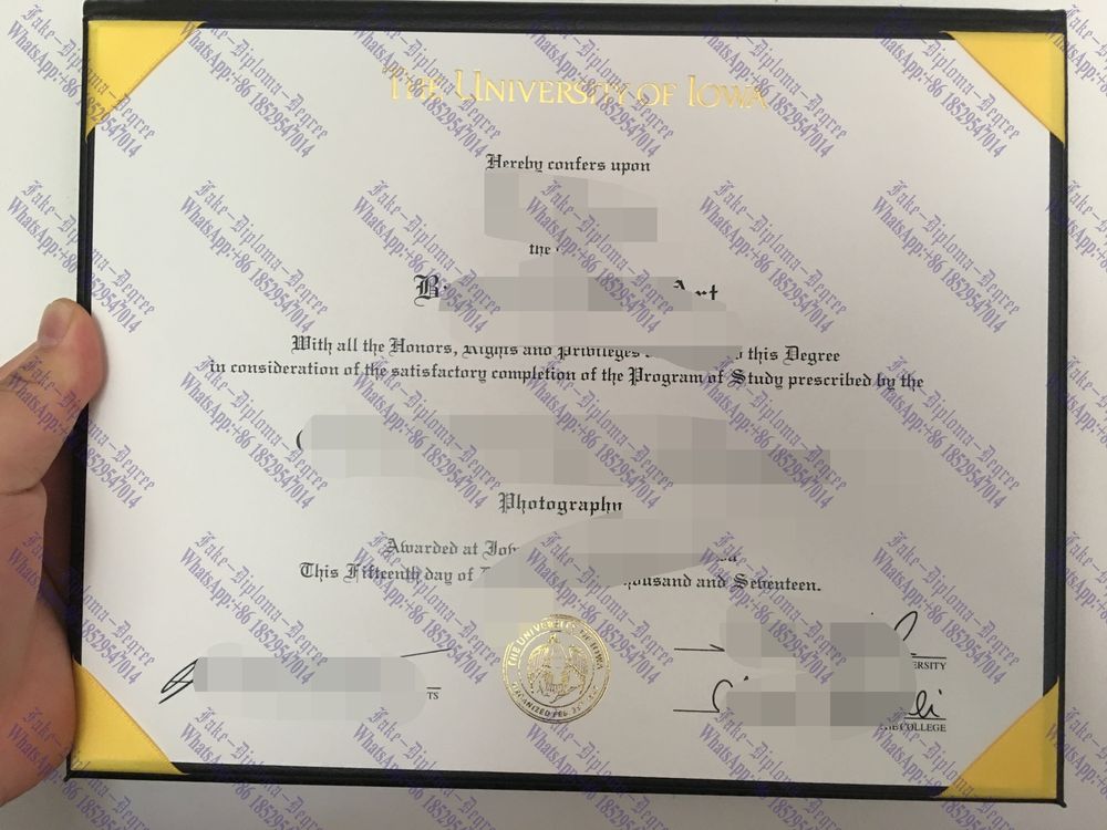 How to create fake University of Iowa Diploma