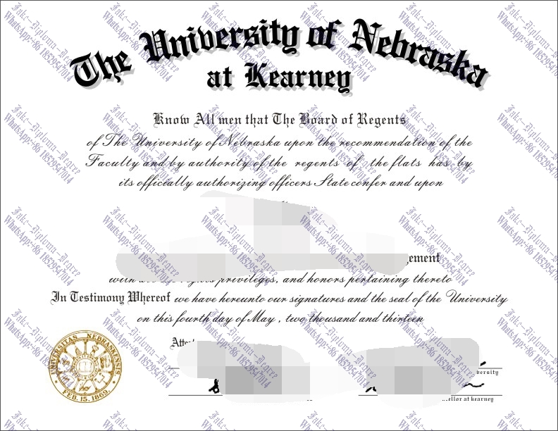 How to create fake University of Nebraska at Kearney Degree