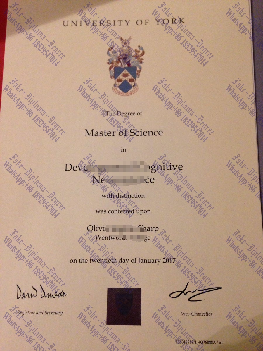How to create fake University of York Diploma