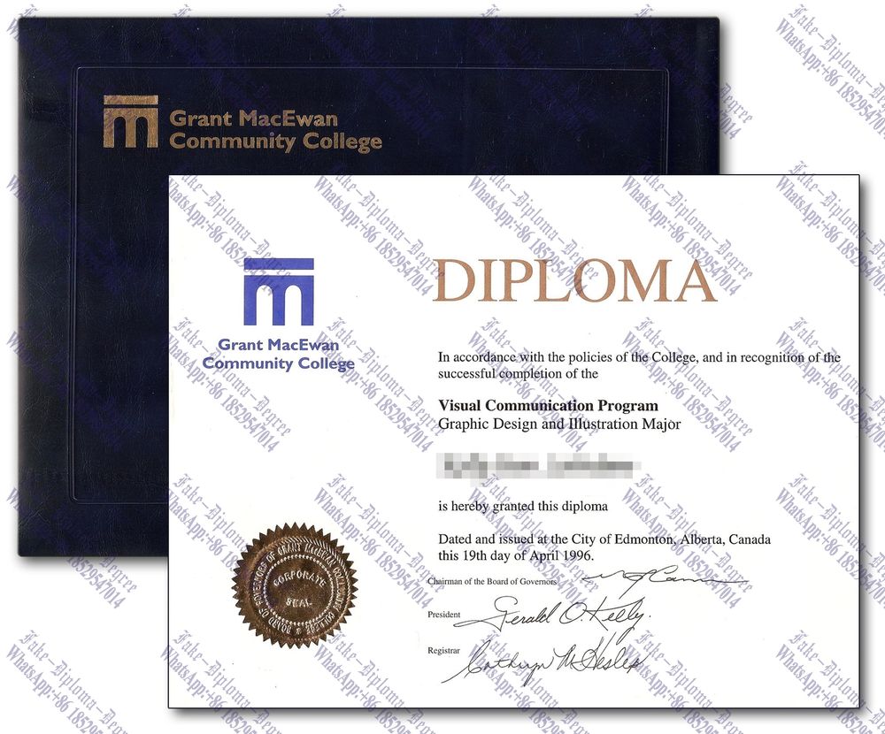 How to create fake grant macewan community college Diploma