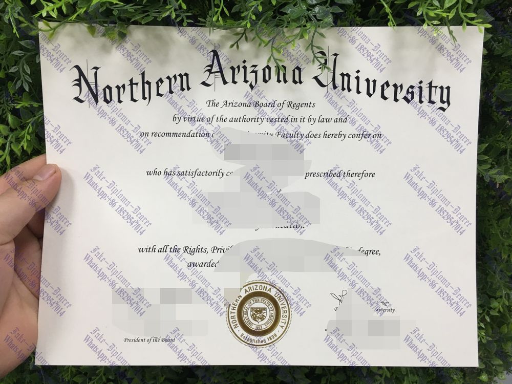 How to create fake northern arizona University Diploma