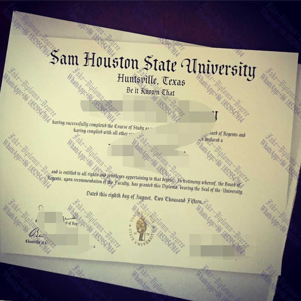 How to create fake sam houston state University Diploma