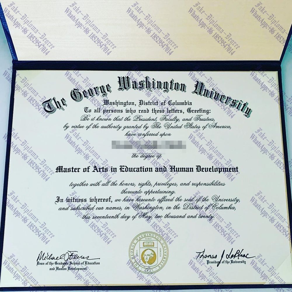 How to order fake George Washington University Diploma