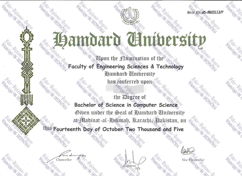 How to order fake Hamdard University Degree