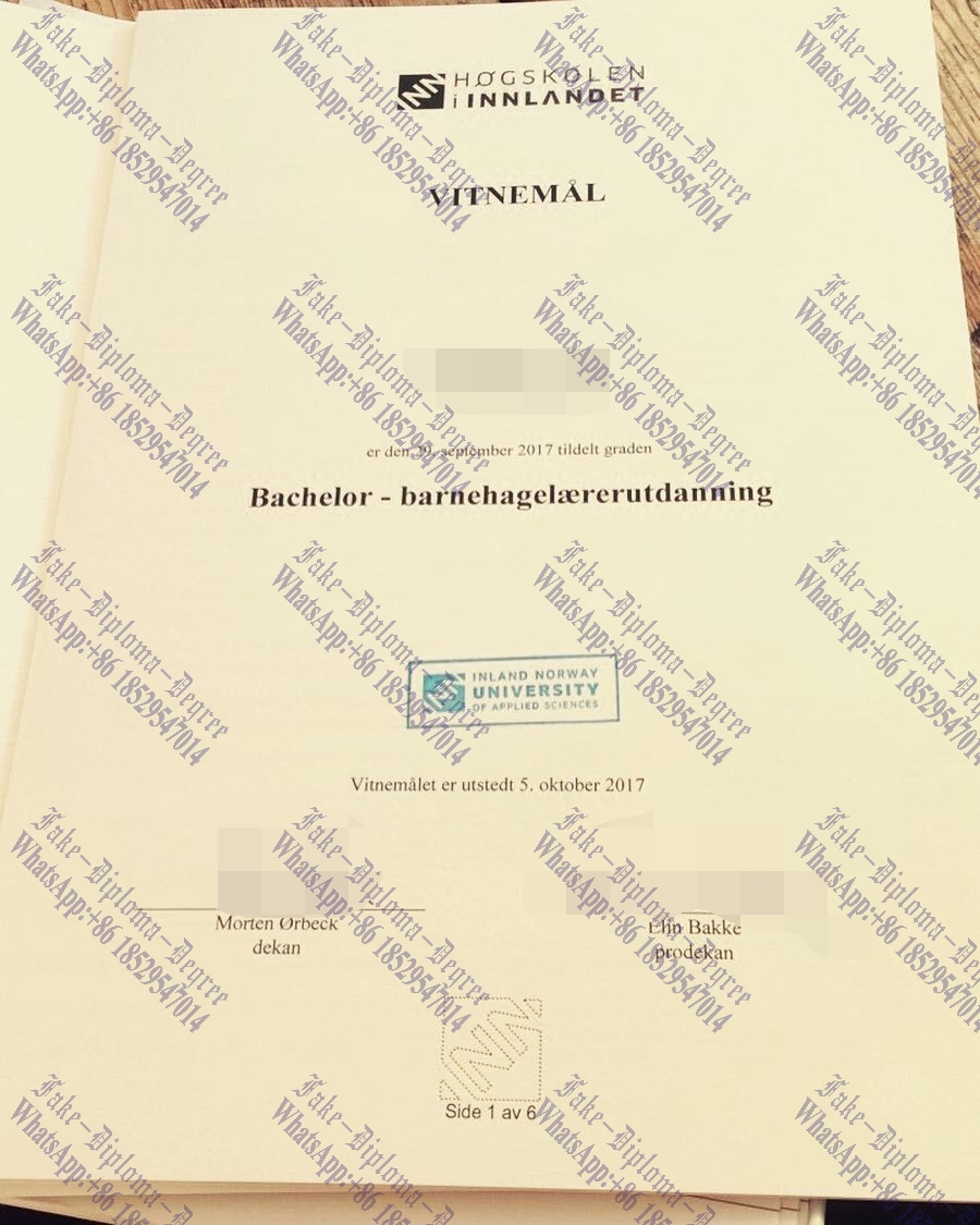 How to order fake Inland Norway University of Applied Sciences Degree