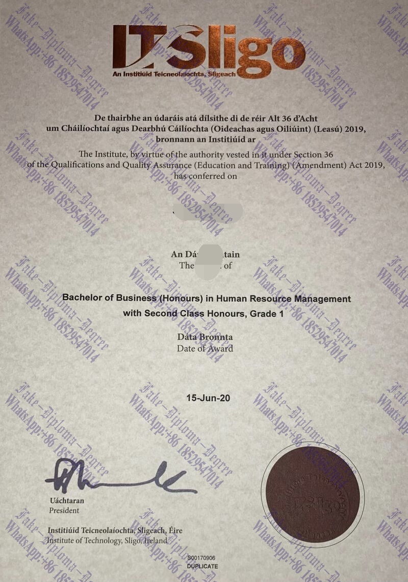 How to order fake Institute of Technology, Sligo Diploma