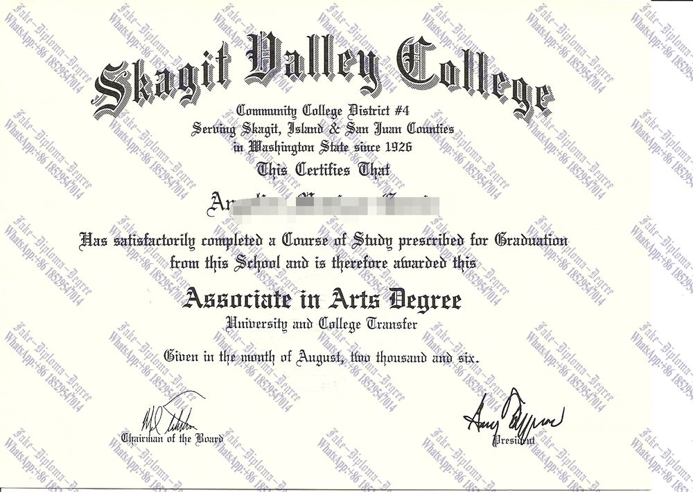 How to order fake Skagit Valley College Degree