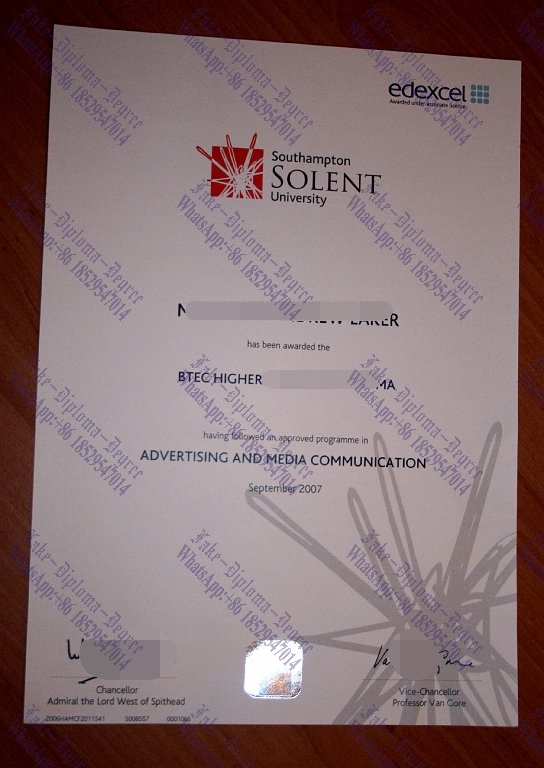 How to order fake Solent University Degree