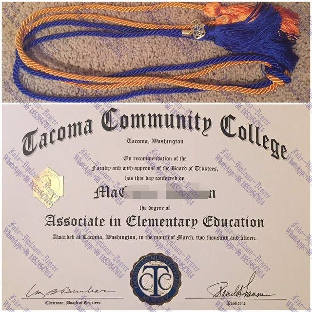 How to order fake Tacoma Community College Diploma