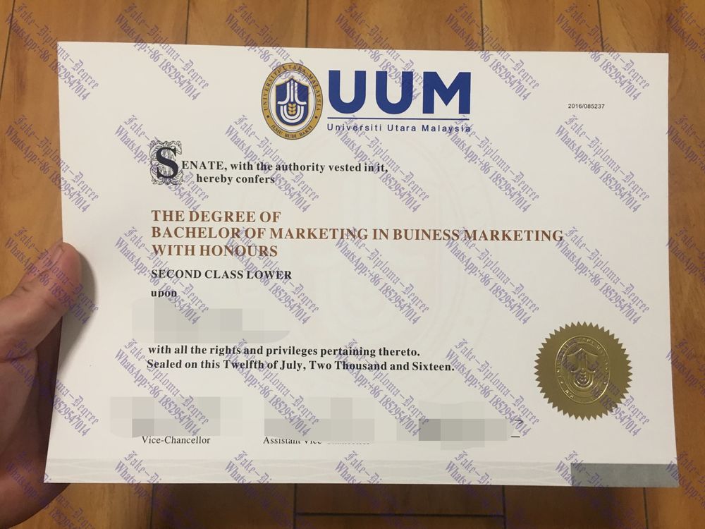 How to order fake Universiti Utara Malaysia Degree