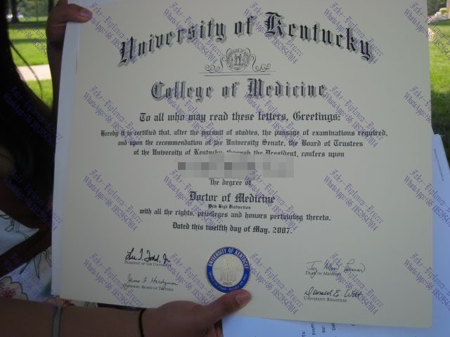 How to order fake University of Kentucky College of Medicine Diploma