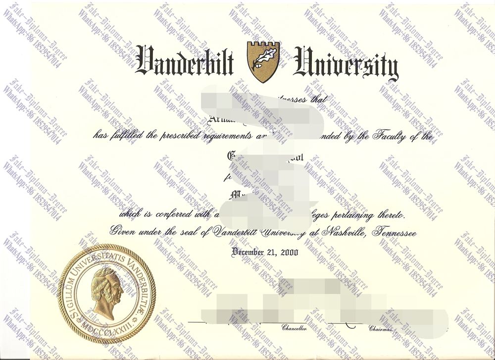 How to order fake vanderbilt University Diploma