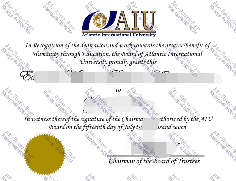 How to purchase fake AIU Diploma