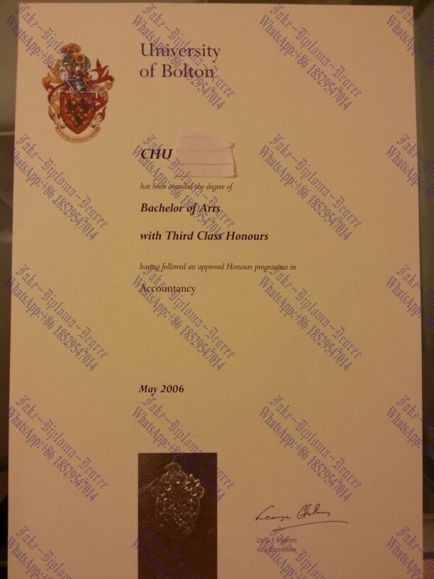 How to purchase fake Bolton University Diploma