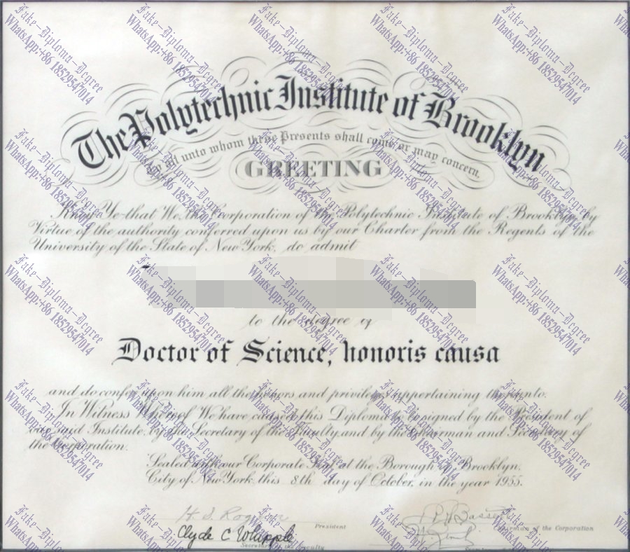 How to purchase fake Brooklyn Institute of Technology Diploma